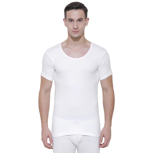 Bodycare Extra Soft Antibacterial Thermal Half Sleeves Round Neck for Men