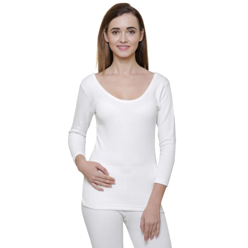 Bodycare Extra Soft Antibacterial Thermal Top Full Sleeves Round Neck for Women
