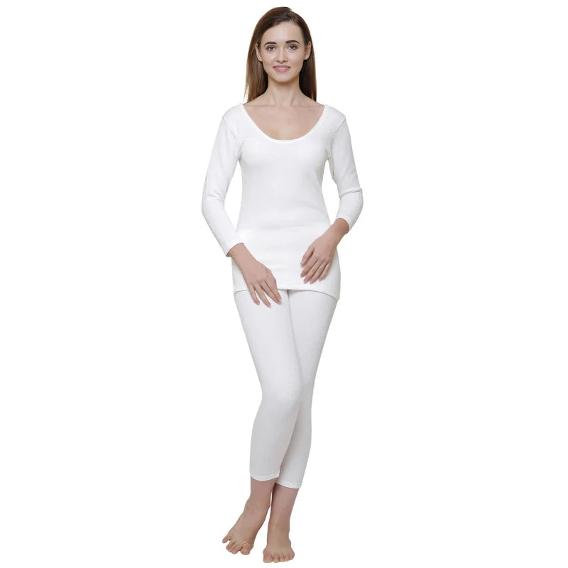Bodycare Extra Soft Antibacterial Thermal Top Full Sleeves Round Neck for Women