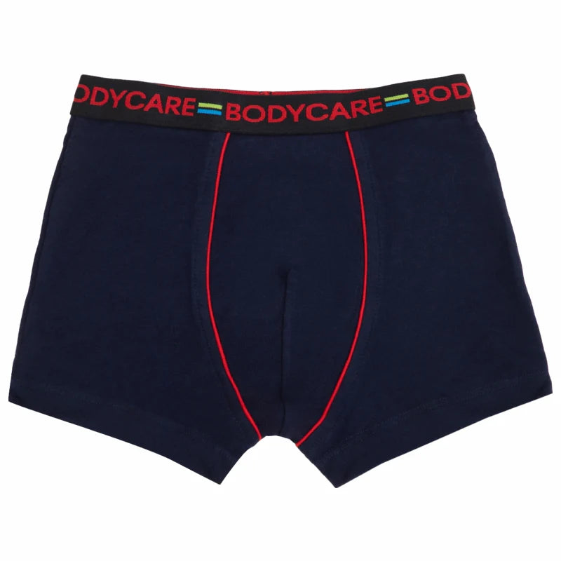 Bodycare Boys Cotton Boxer Briefs – Pack of 2 (Grey & Navy)