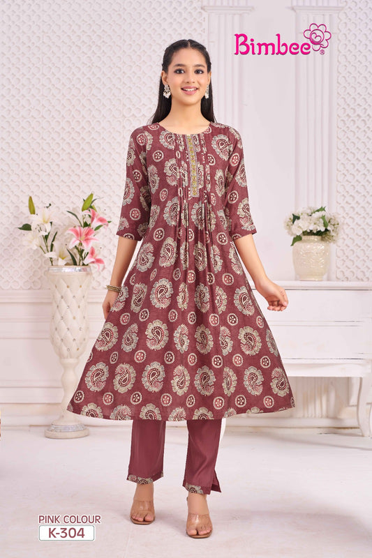 GIRLS KURTI PANTS K-304