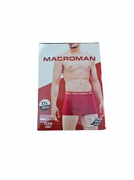 Macroman plain brief - pack of 2